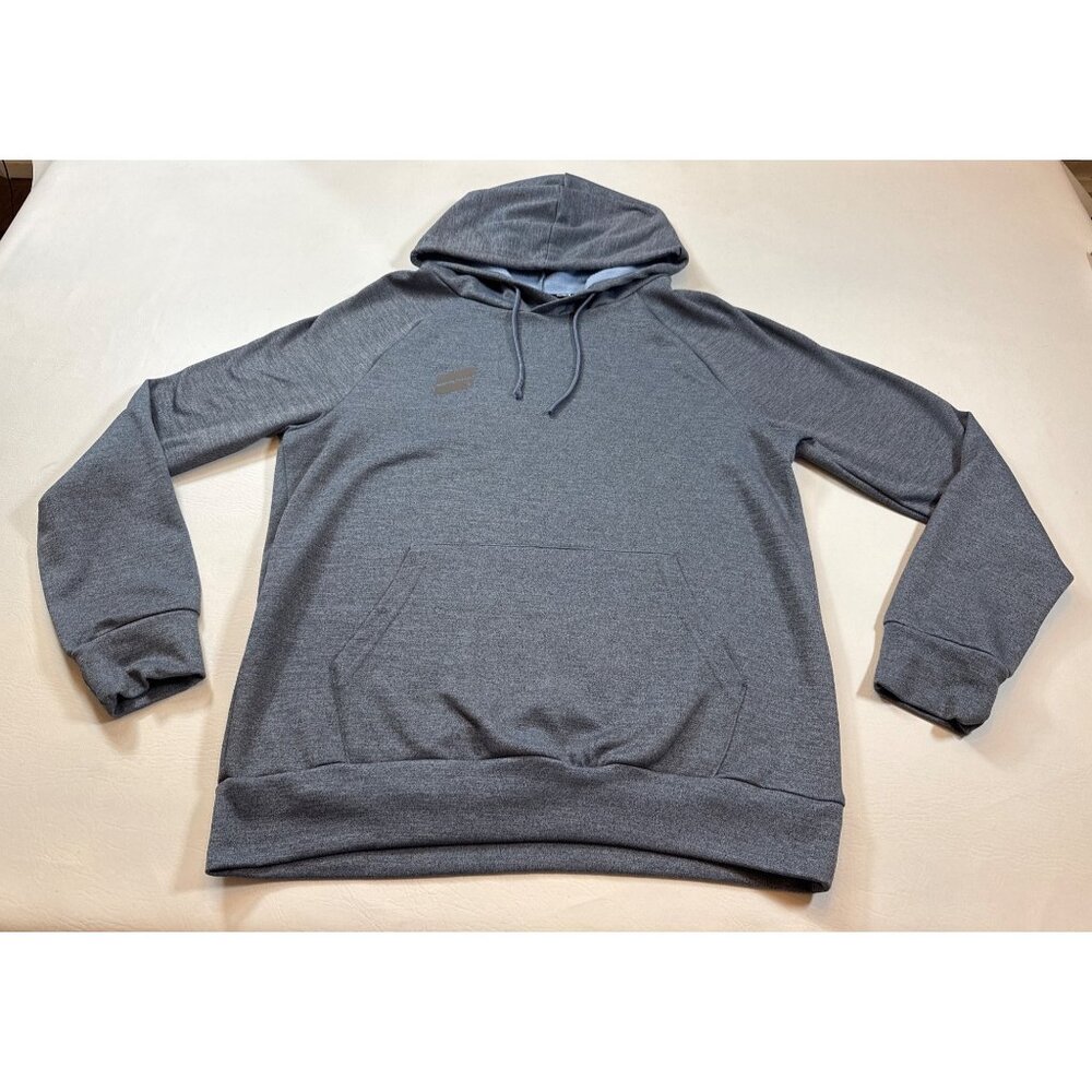 Hurley Men’s Gray Pullover Hoodie Size M Modern Fit Athleisure Style (F302)